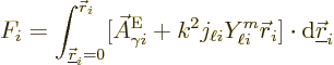 \begin{displaymath}
F_i = \int_{{\underline{\skew0\vec r}}_i=0}^{{\skew0\vec r}...
...{m}{\skew0\vec r}_i] \cdot {\rm d}{\underline{\skew0\vec r}}_i
\end{displaymath}