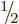 $\leavevmode \kern.03em\raise.7ex\hbox{\the\scriptfont0 1}\kern-.2em
/\kern-.21em\lower.56ex\hbox{\the\scriptfont0 2}\kern.05em$